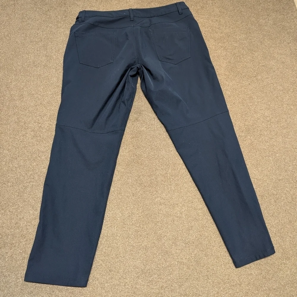 Lululemon ABC Pant Classic Warpstreme Dark Blue Men's Size 35